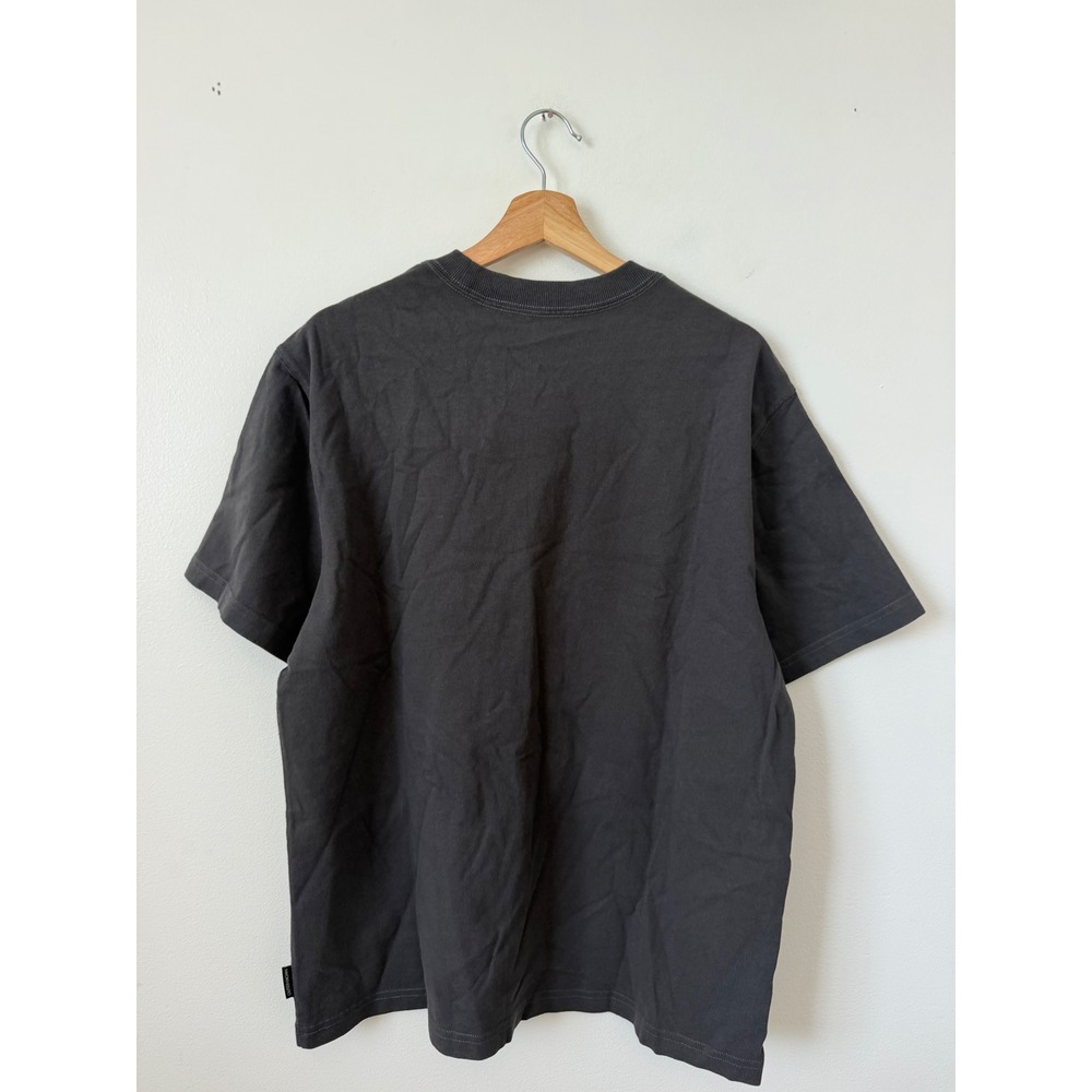 Outerknown The S/S Big Heavy Tee – Black Embroidered Tractor – Men's Large NWT - Picture 5 of 5